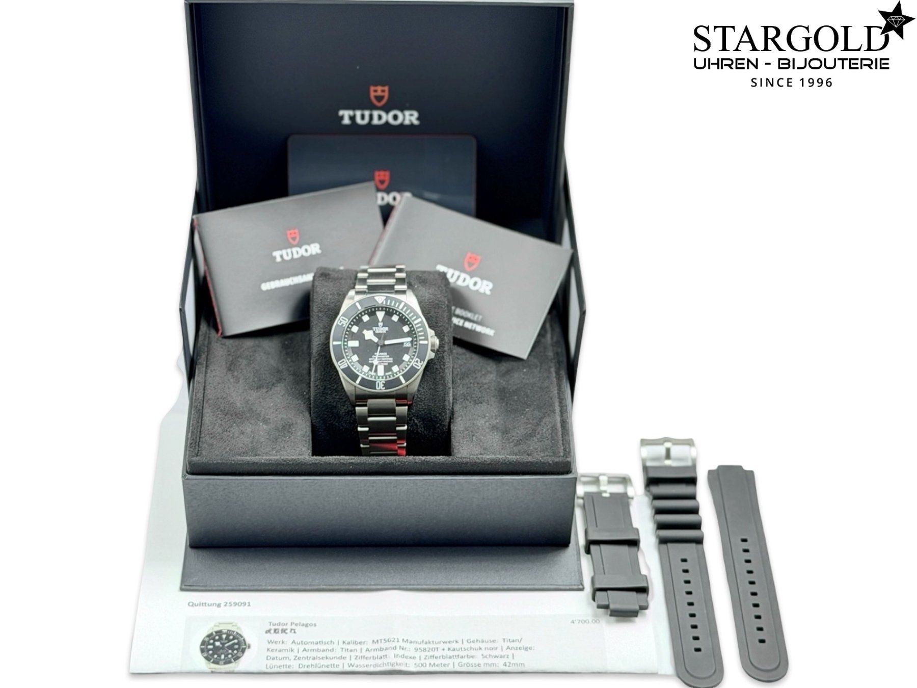 Tudor Orologi: Tudor Pelagos Titan - 25600TN – Usato da Zürich venduto da Stargold-Uhren 8