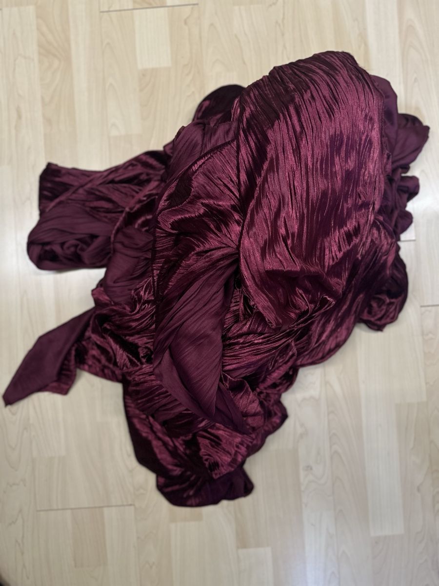 Tessuti: Stretch Crinkle Samt Stoff 15 m – Nuovo (secondo la descrizione) da Chur venduto da LH1889 1