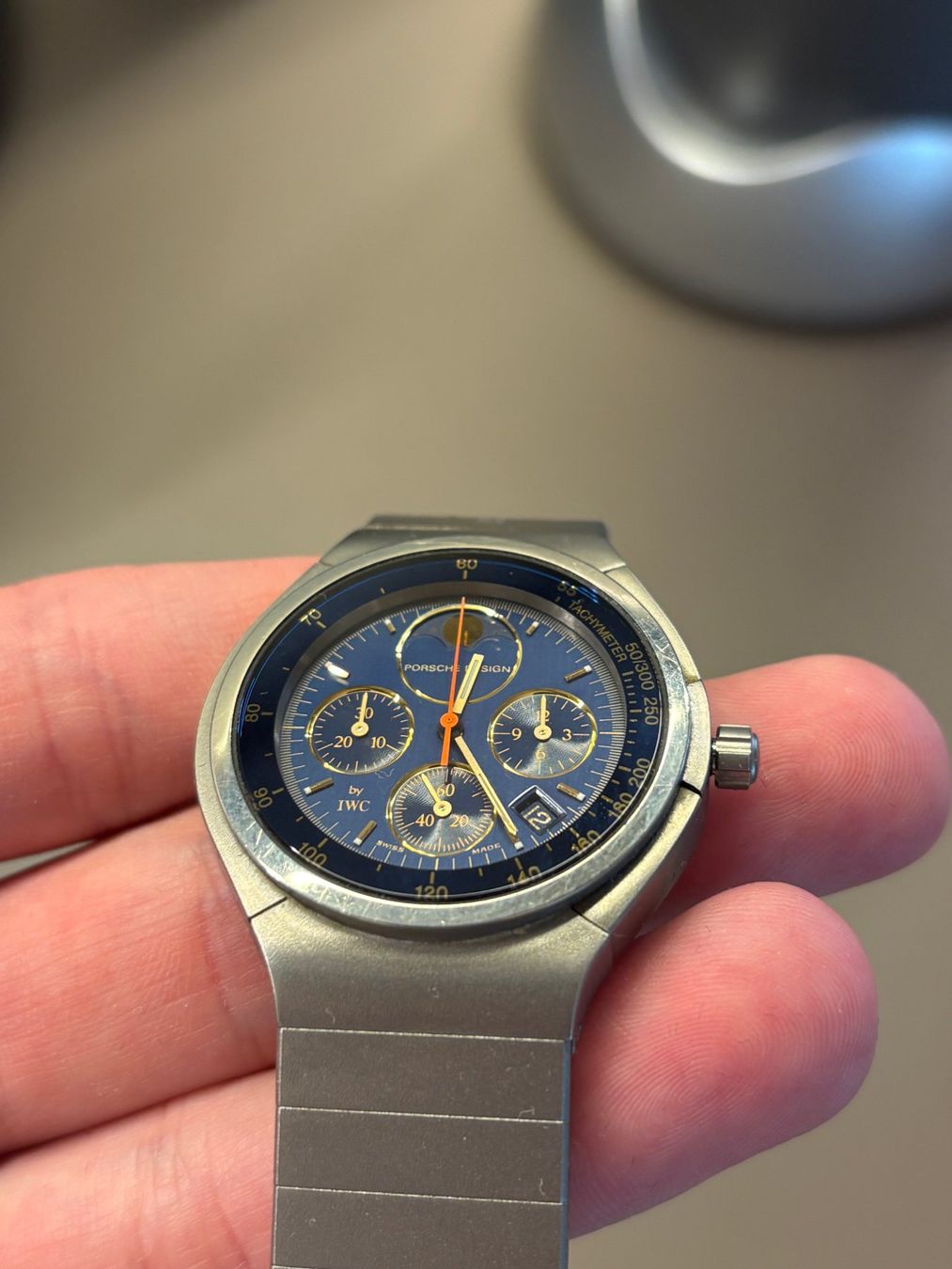IWC Orologi: IWC Porsche Design | IW3742 | Moonphase Chronograph – Usato da worb venduto da mansorymansory 7