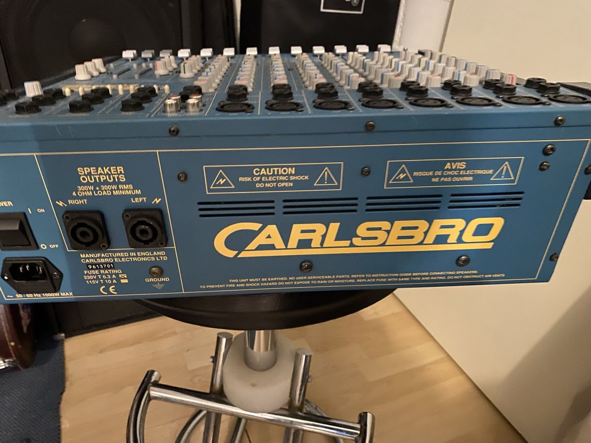Console di mixaggio: Carlsbro Eclipse 12 powermixer – Usato da sulgen venduto da 270963 3