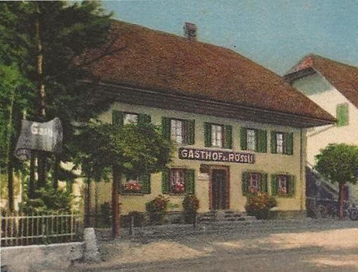 Langnau Bei Reiden Lu Gasthof Rössli Metzgerei Ca 1920 Kaufen Auf