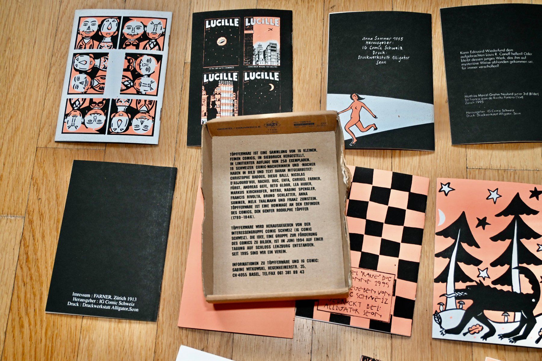 Fumetti: LIM Töpffer Ware 250 EX 16 Schweizer COMICS 1995 anna sommer – Usato da Pfaffhausen venduto da mono_rec 1