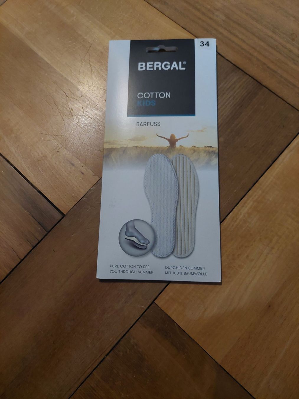 Scarpe da uomo: Bergal Barfuss Einlegesohle Grösse 34 – Nuovo e nell'imballaggio originale da Beckenried venduto da Havacola