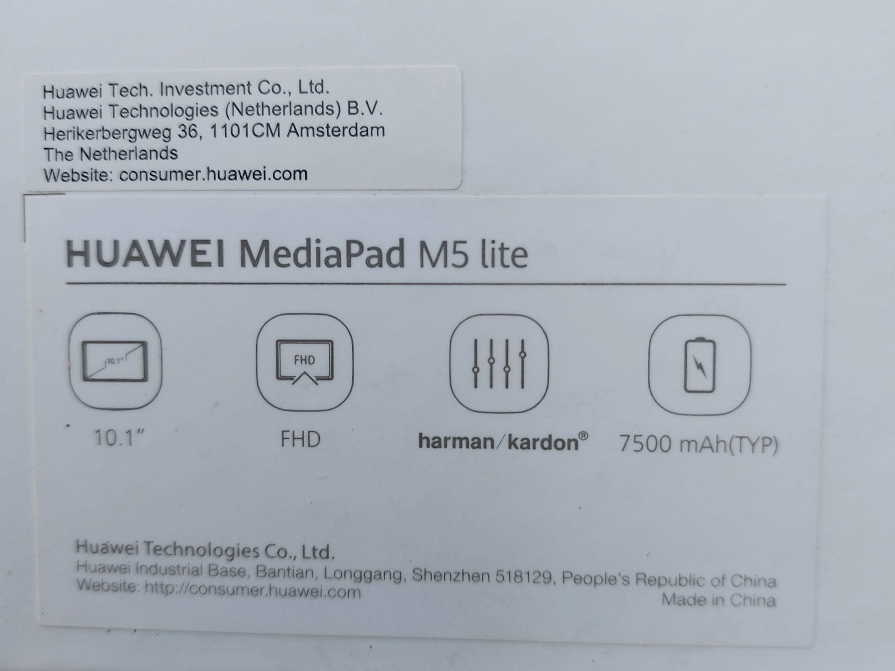 Huawei Tablettes PC: HUAWEI Tablet 10.1 – D'occasion à Wallisellen par Allivia 2