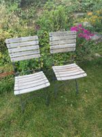 wetterbeständige Holzgartenstühle
