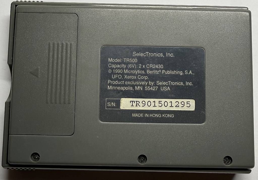 Registratori: Vintage Berlitz Interpreter Übersetzer  by SelecTronics – Usato da Brugg AG venduto da dom_b2bg 1