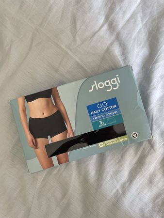 Sloggi GO DAILY 3 PACK Boyshorts black Gr. S/M NEU!