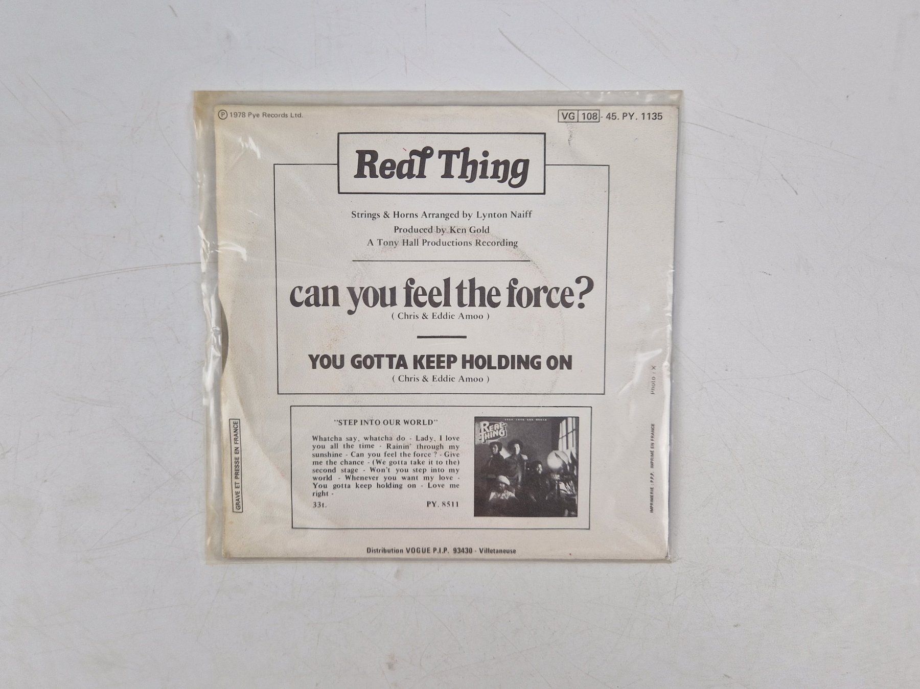 Vinyles: The Real Thing (1 Single) – D'occasion à Muhen par Restwert_Muhen 1