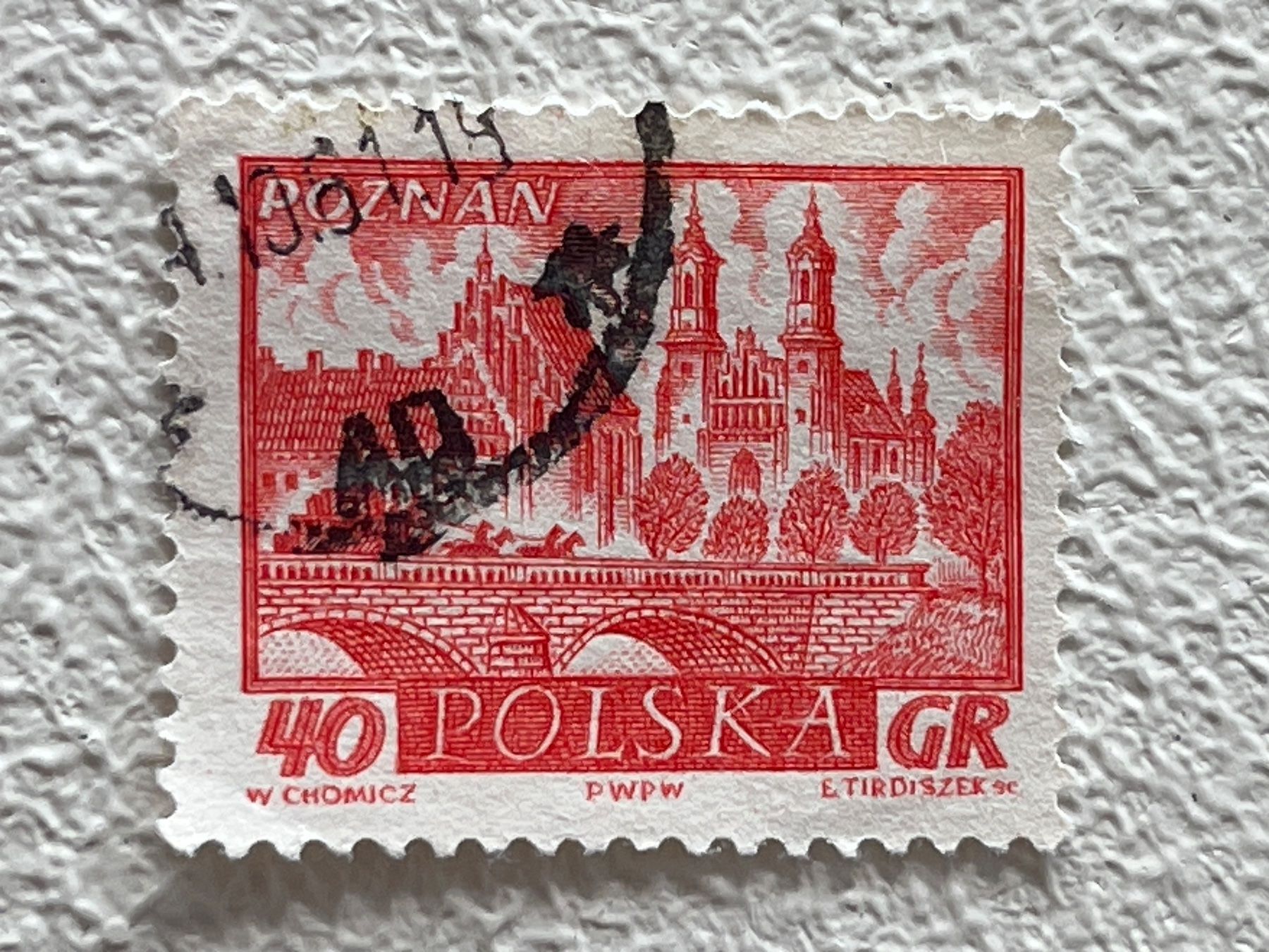 Alle Briefmarken: Polen Briefmarke – Gebraucht aus Chiasso von AzenYa