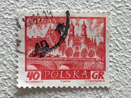 Polen Briefmarke