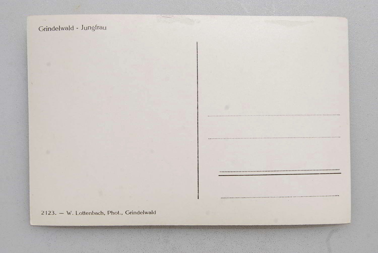 Cartoline postali: AK Grindelwald - Jungfrau – Usato da Rüfenacht BE venduto da Toro06 1