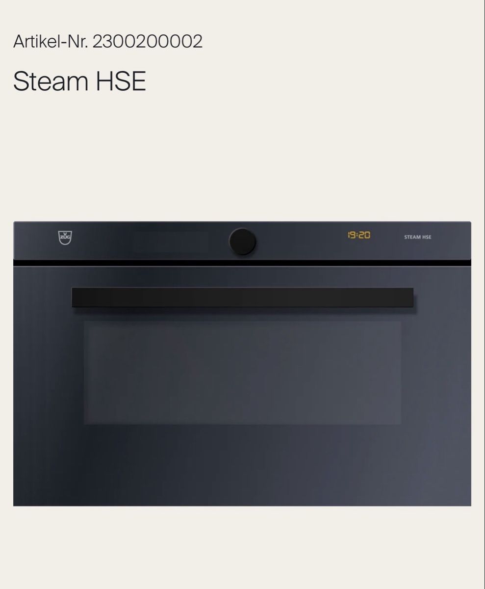 V-Zug Elettrodomestici da cucina: Steamer – Nuovo e nell'imballaggio originale da Zug venduto da Schweiz90