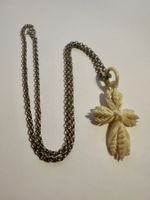 Vintage Kreuz-Anhänger mit Silber-Halskette