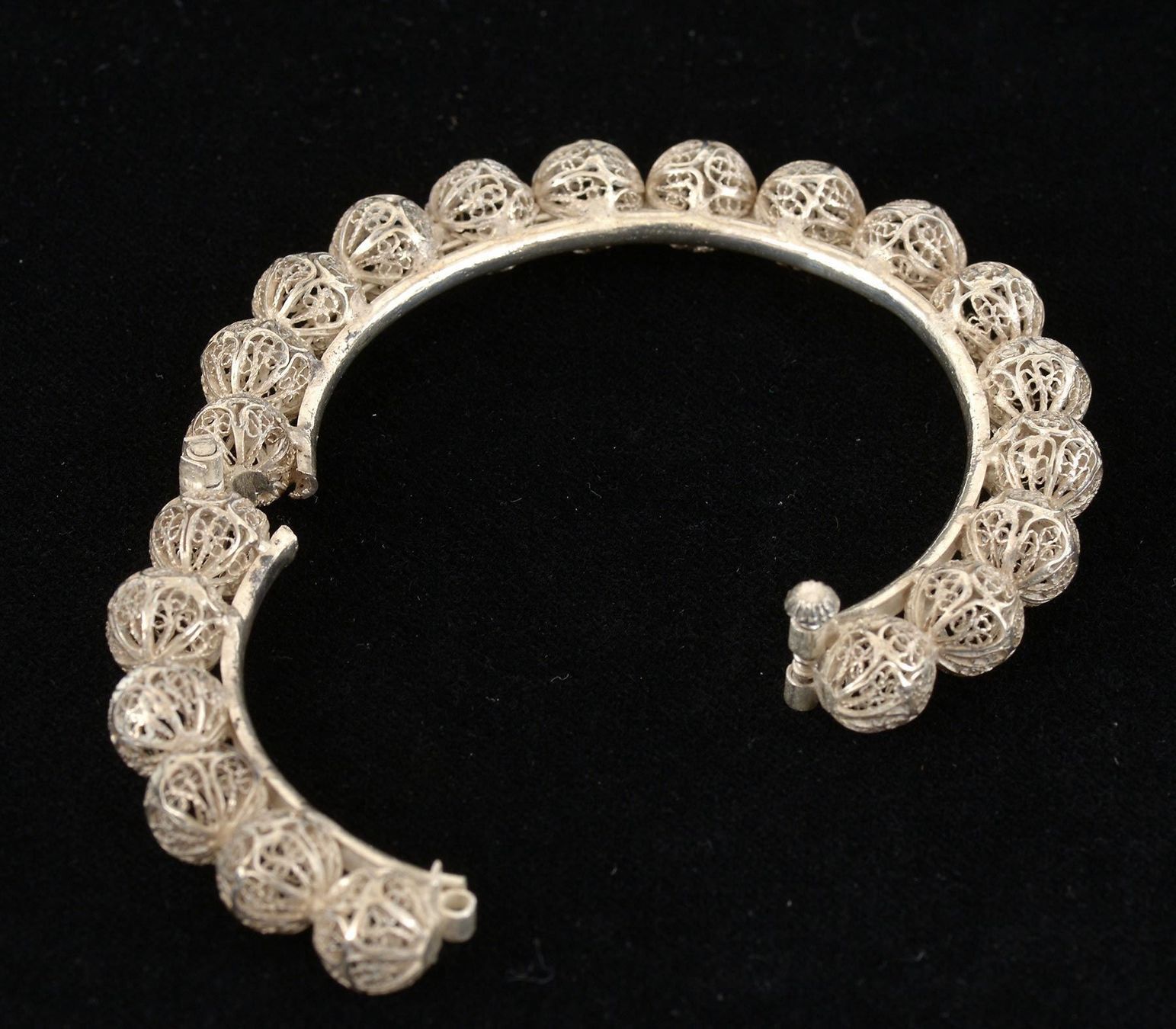 Bracciali & Braccialetti: Ethno Schmuck: Silber Armreif,  Indien, ex. Sammlung – Usato da Bern venduto da chamunda 4