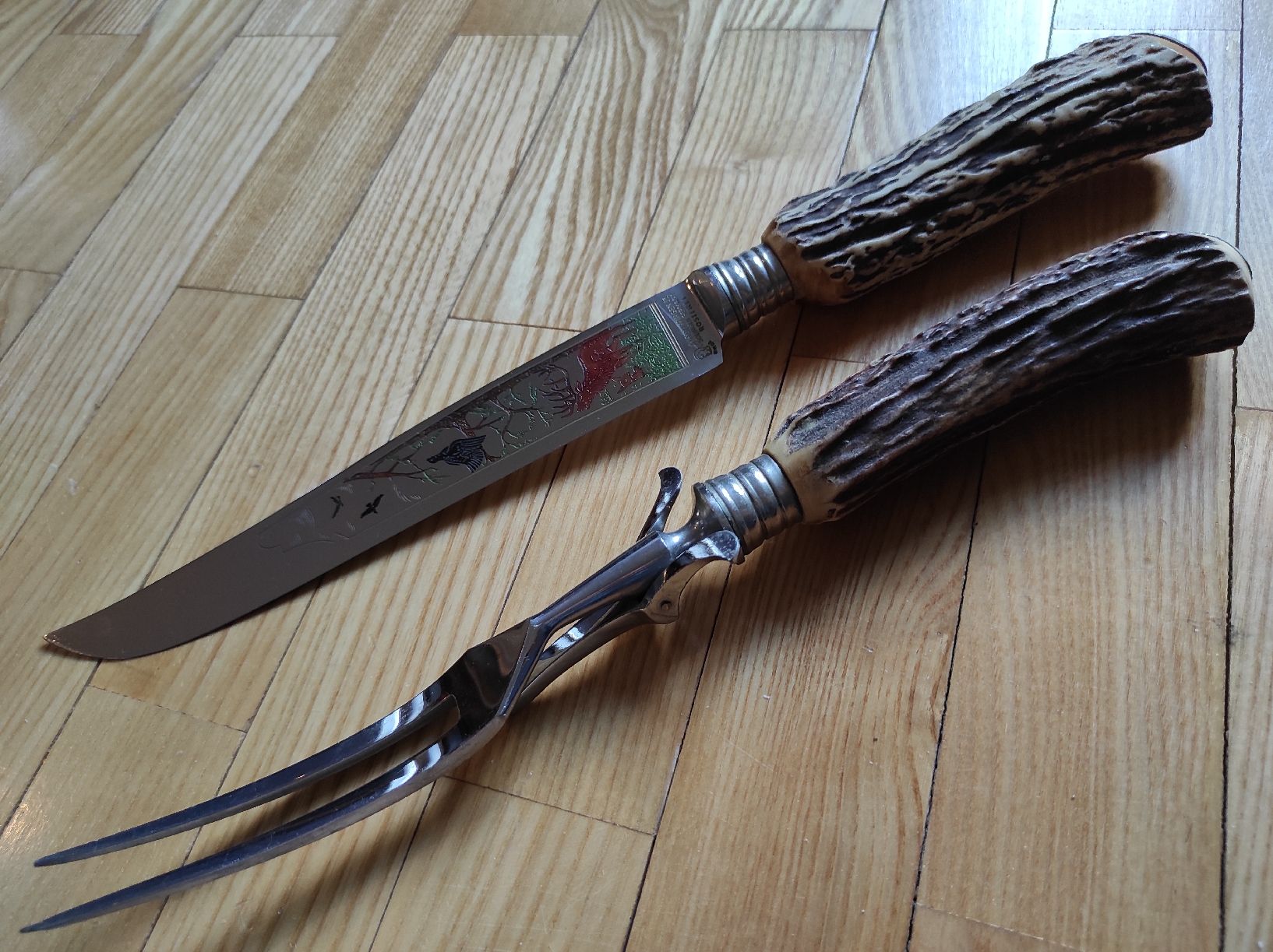 Set di posate: Tranchierbesteck Anton Wingen Jr. Jagd – Usato da Glattfelden venduto da SilverSnow
