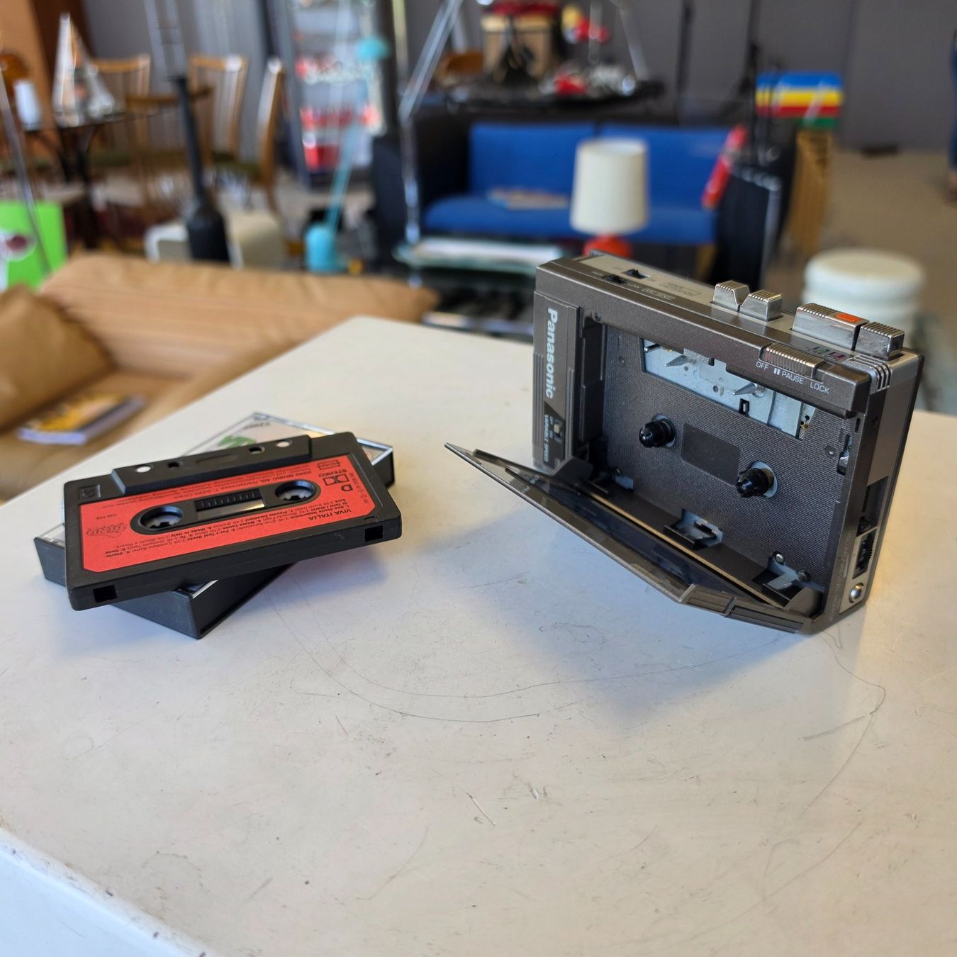 Panasonic Lettore multimediale portatile: Walkman Panasonic Model No. RQ-355, Japan, Variable Speed – Usato da Nottwil venduto da Wondewa-Shop 6