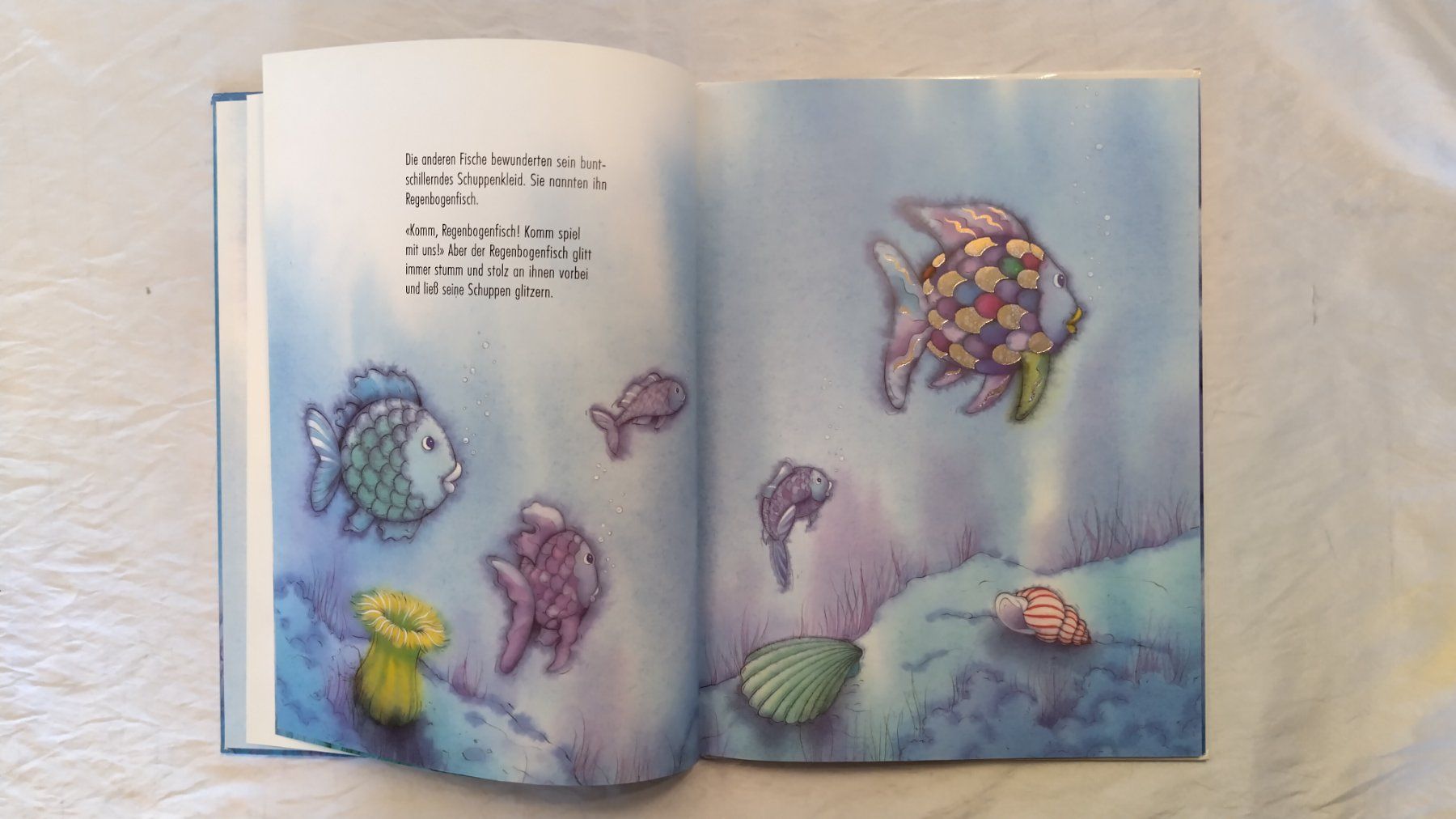 Bücher: Der Regenbogenfisch - Marcus Pfister / Bilderbuch ab Fr. 8.- – Gebraucht aus Bellach von JingleJerry 6
