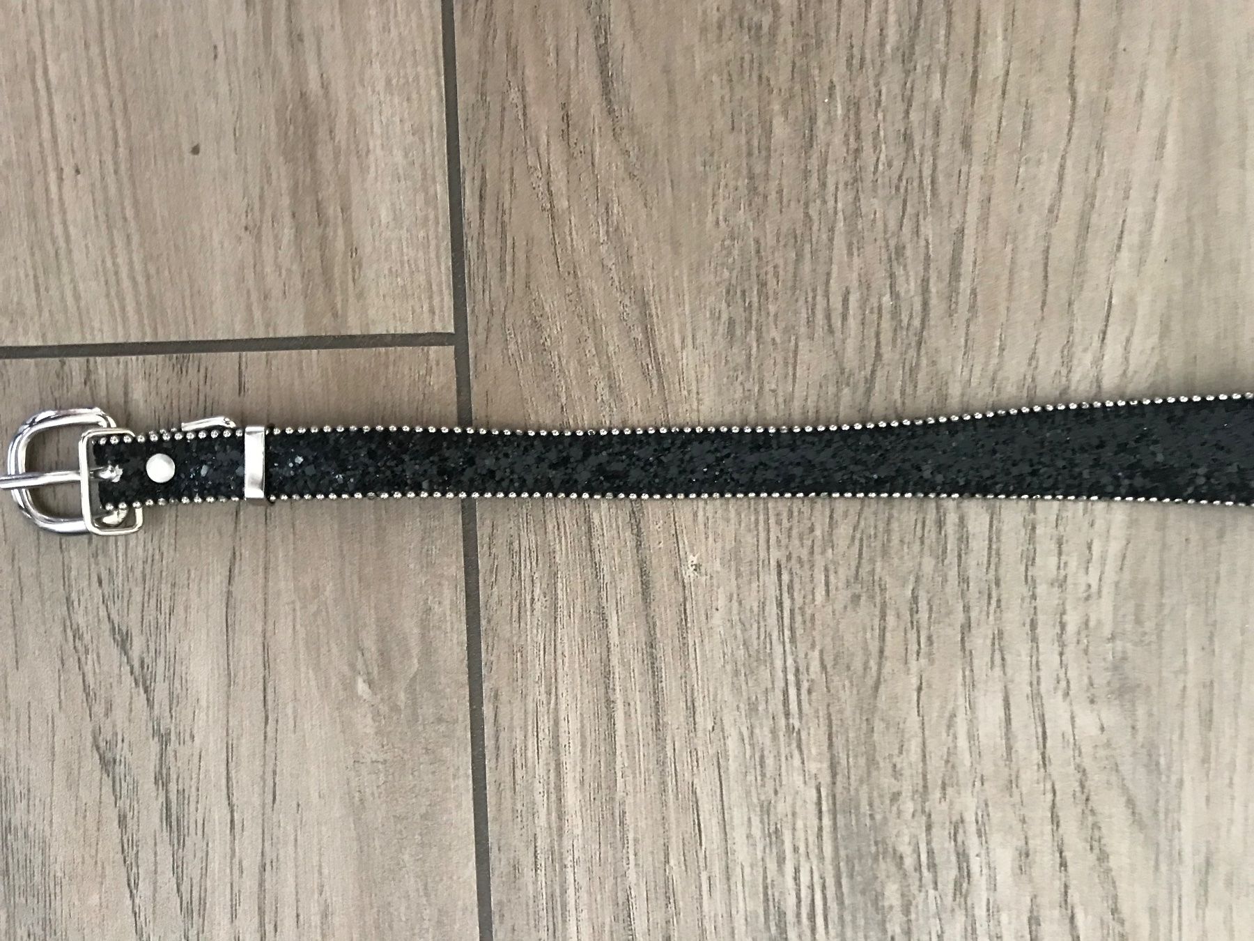 Cinture: Gürtel (Damen) - schwarz & glitter – Usato da Lausanne venduto da opi_92cn 4