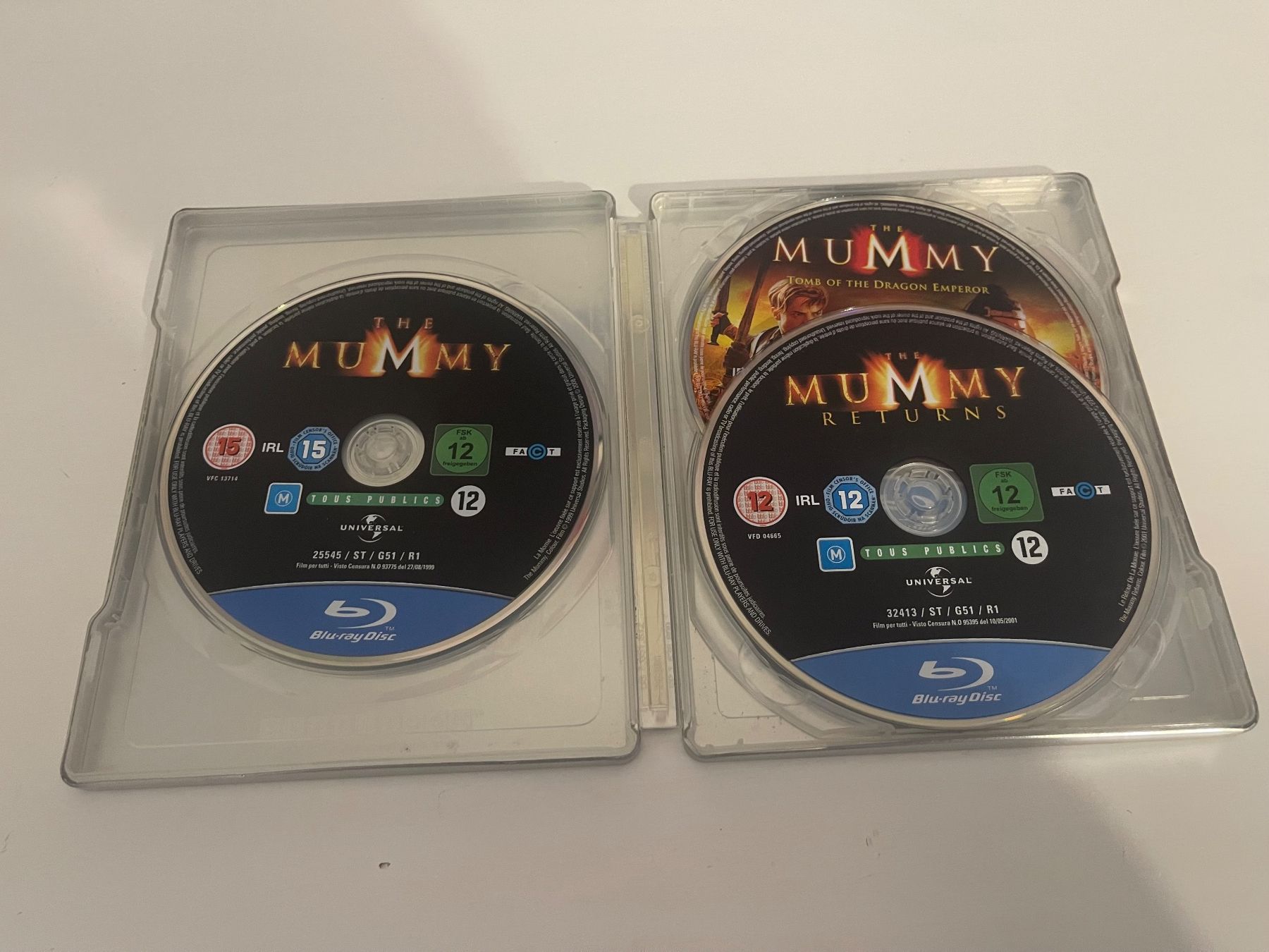 Tutti i DVDs: Coffret Trilogie La Momie Blu-ray – Usato da Renens VD venduto da dan_b8tt 2
