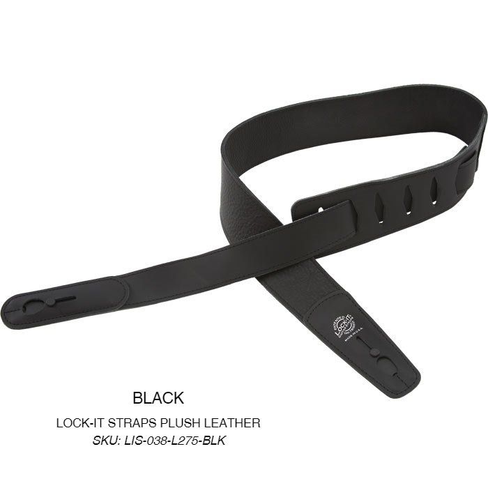 Strumenti musicali: Lock-It Leder Gitarrengurt – Nuovo e nell'imballaggio originale da Grimisuat venduto da Valmonmusic