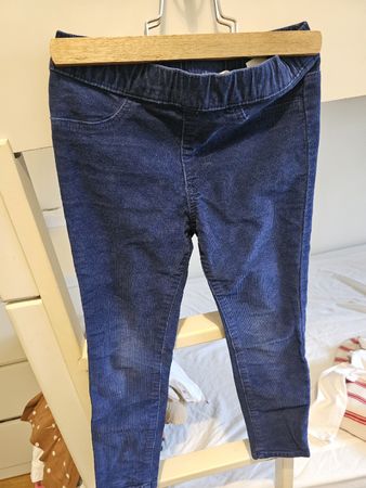 H&M Pull on velvet trousers