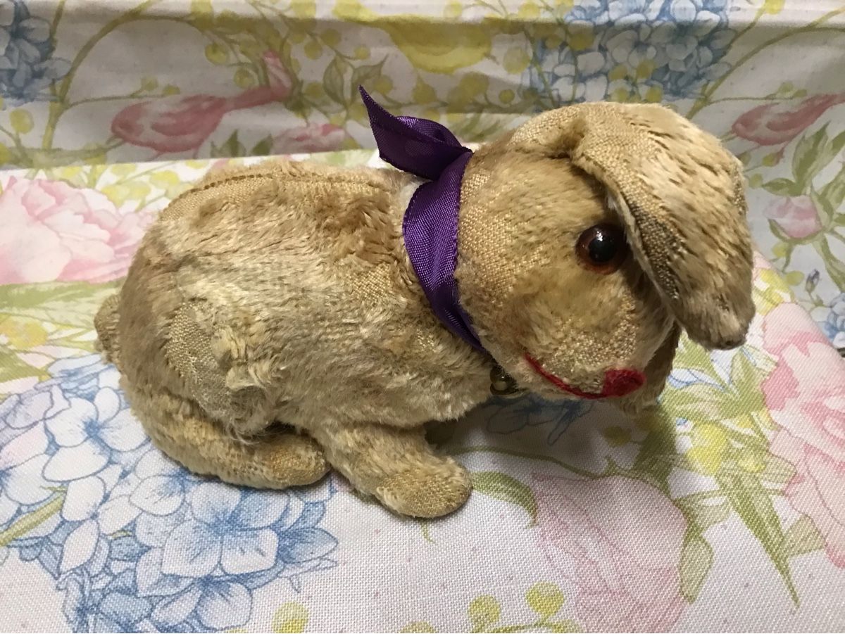 Steiff Giocattoli: Alter Steiff Viscose Plüsch Hase – Usato da St. Gallen venduto da Goldlilly 2