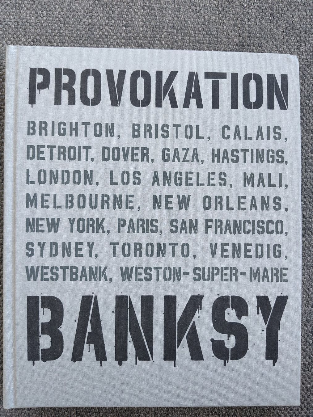 Libri: Banksy "Provokation", Buch 2023, deutsch – Usato da Sarnen venduto da DokRak
