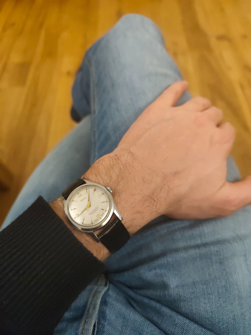 Orologi: Tell vintage Armbanduhr – Usato da Küssnacht am Rigi venduto da DB_Shop 3