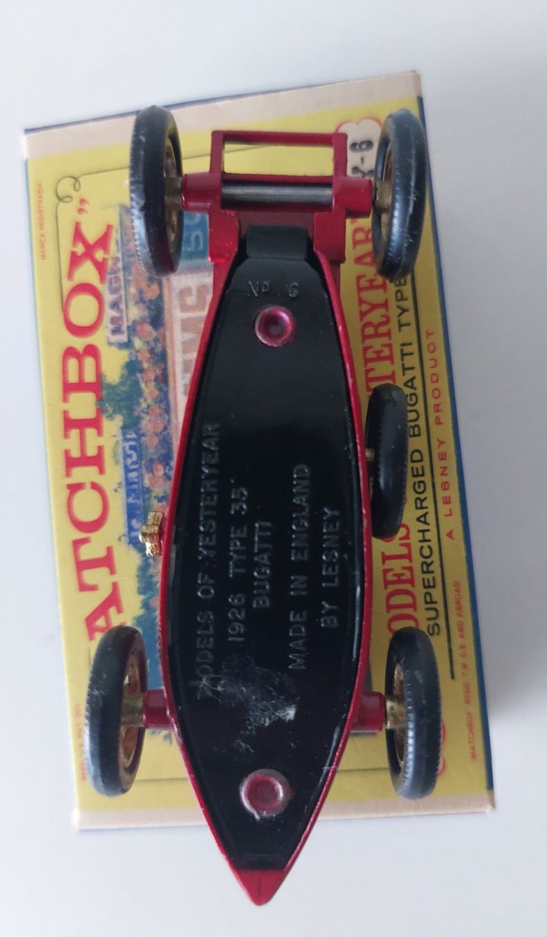 Matchbox Voitures modèles: Matchbox Yesteryear Y-6 Bugatti Type 35 mit Box – D'occasion à Schenkon par Elbarto007 7