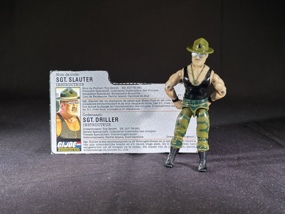 🇺🇸 G.I. JOE: Mad Marauders “SGT. Slaughter” 1986 | Kaufen auf Ricardo