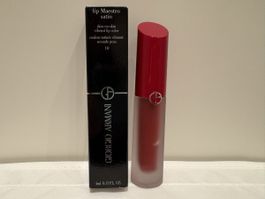 Giorgio Armani Lip Maestro Satin - shade 10 - NEW