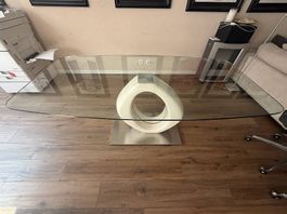Table en verre 