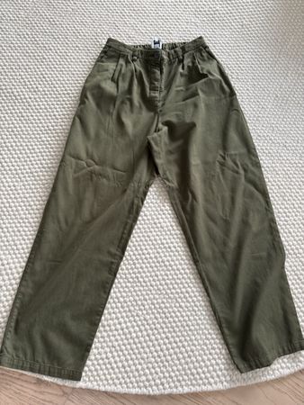 Colectif Mon Amour Hose, Khaki, Gr. M, Baumwolle, Top!