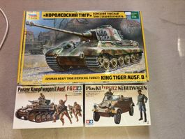 Zvezda und Tamiya Bausätze