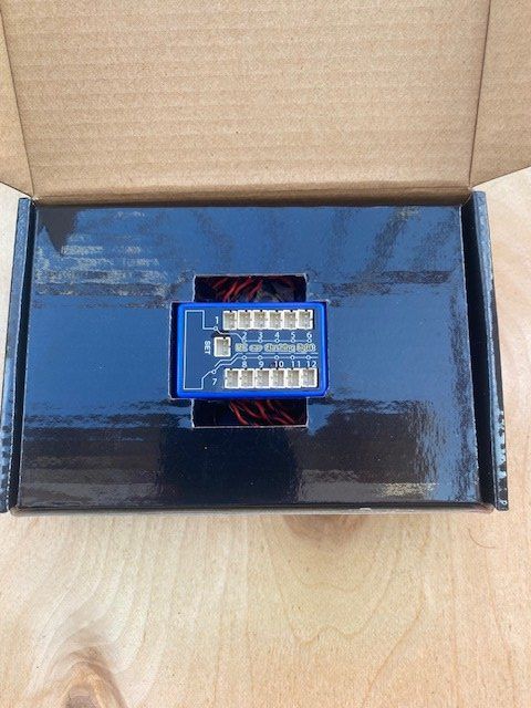 HERCHR RC Beleuchtungsset – 12 LED, Für 1/10 & 1/8 RC Autos, Blink- & Bremslichter