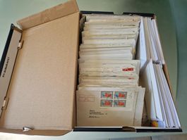 Schachtel 2.5 Kilo mit diverse Briefe Schweiz ab 1.00