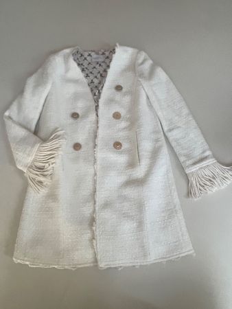 Cappotto LuckyLu Milano con frange