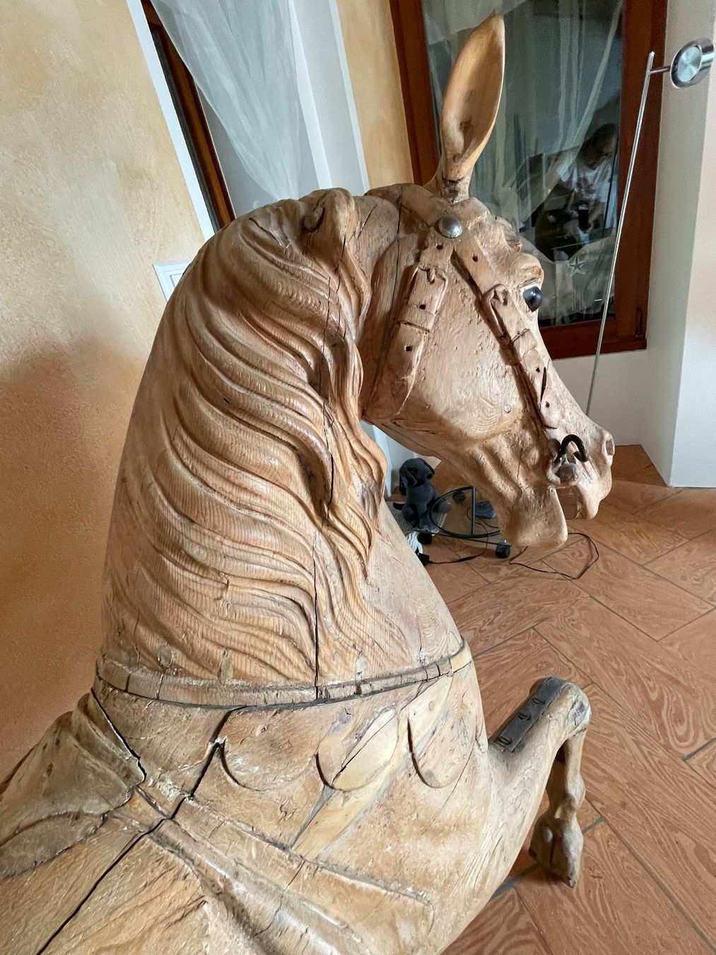 Holzartikel: Karussellpferd 19. Jh. – Gebraucht aus Vacallo von San_Giorgio 4