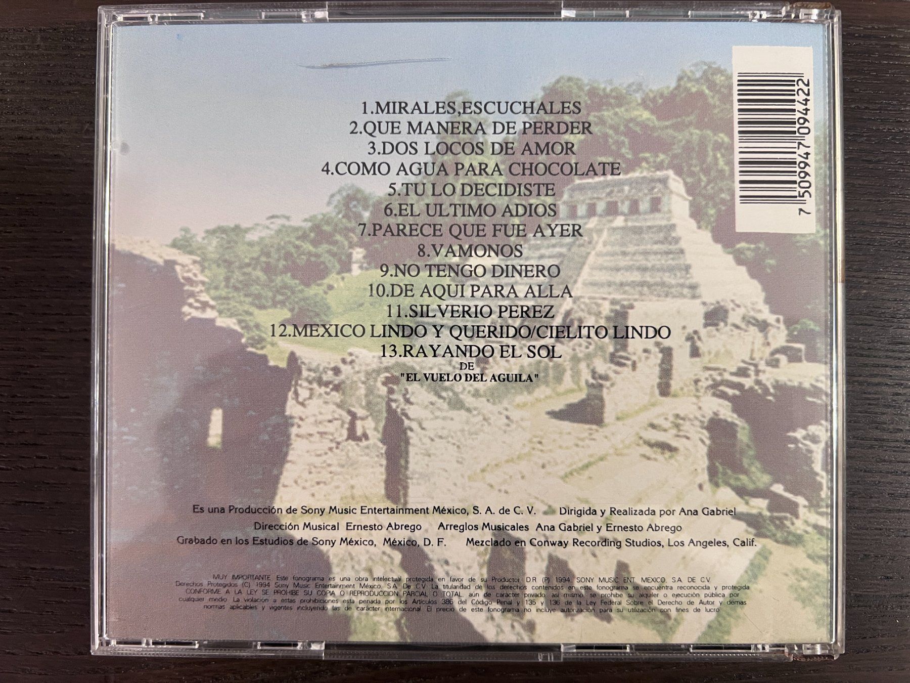 CD: Ana Gabriel - Ayer y Hoy – Usato da Zürich venduto da MusikFreunde 1