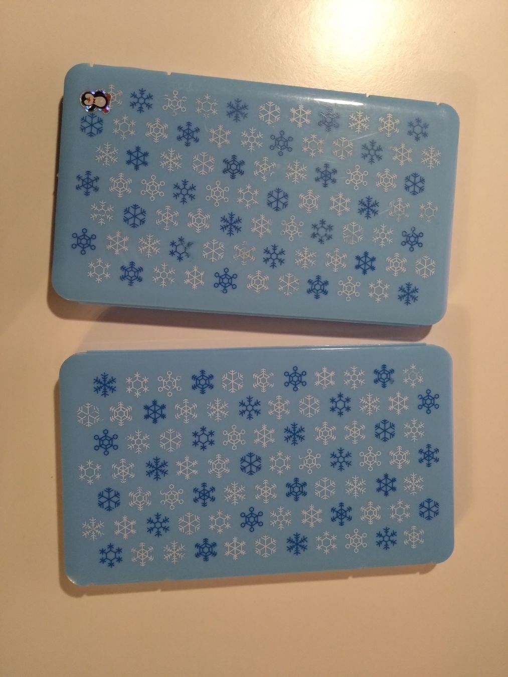 Contenitori & Simili: 2x Maskenbox Schneeflocken Design – Usato da Unterlangenegg venduto da SteWue 2