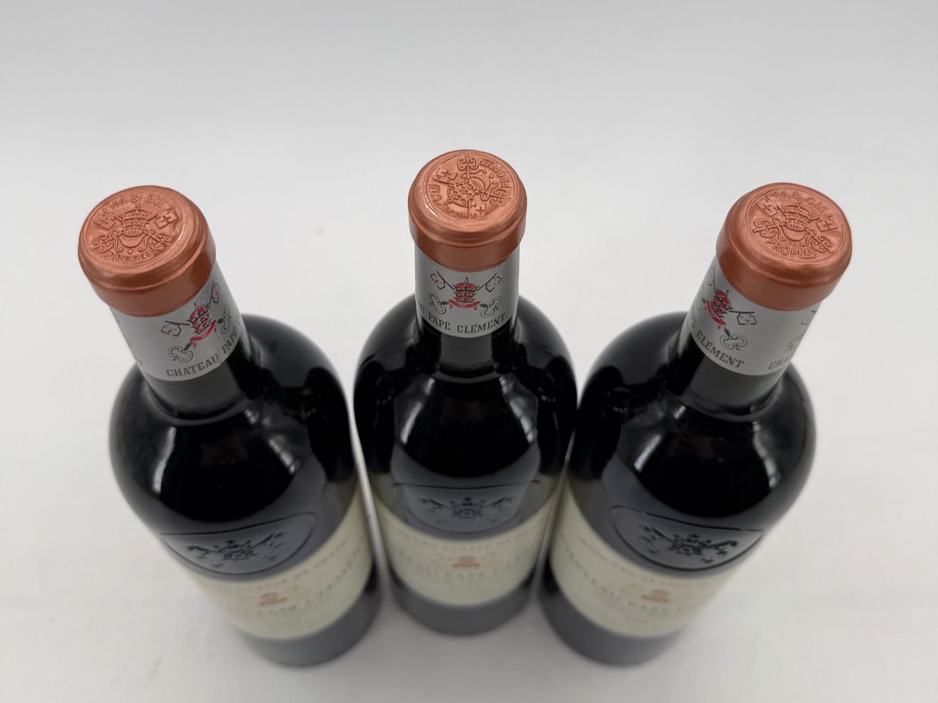 Vino: Pape Clement 2001 - 3 Flaschen - 95/100 – Usato da Steinhausen venduto da jon_dc7h 1