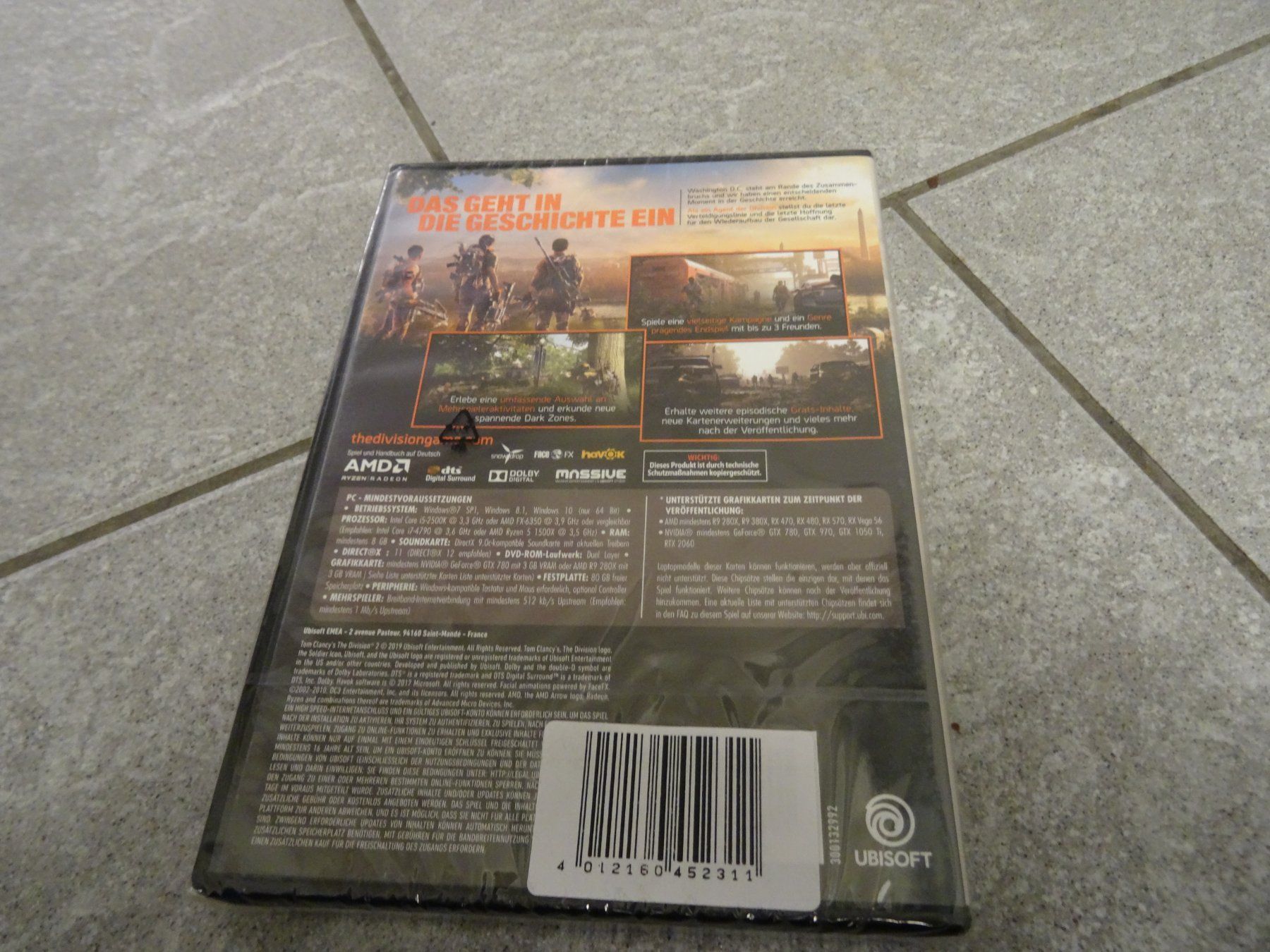 Giochi: The Division 2, Top Zustand, PC Download Code – Nuovo e nell'imballaggio originale da Olten venduto da Disc-Ausverkauf 1