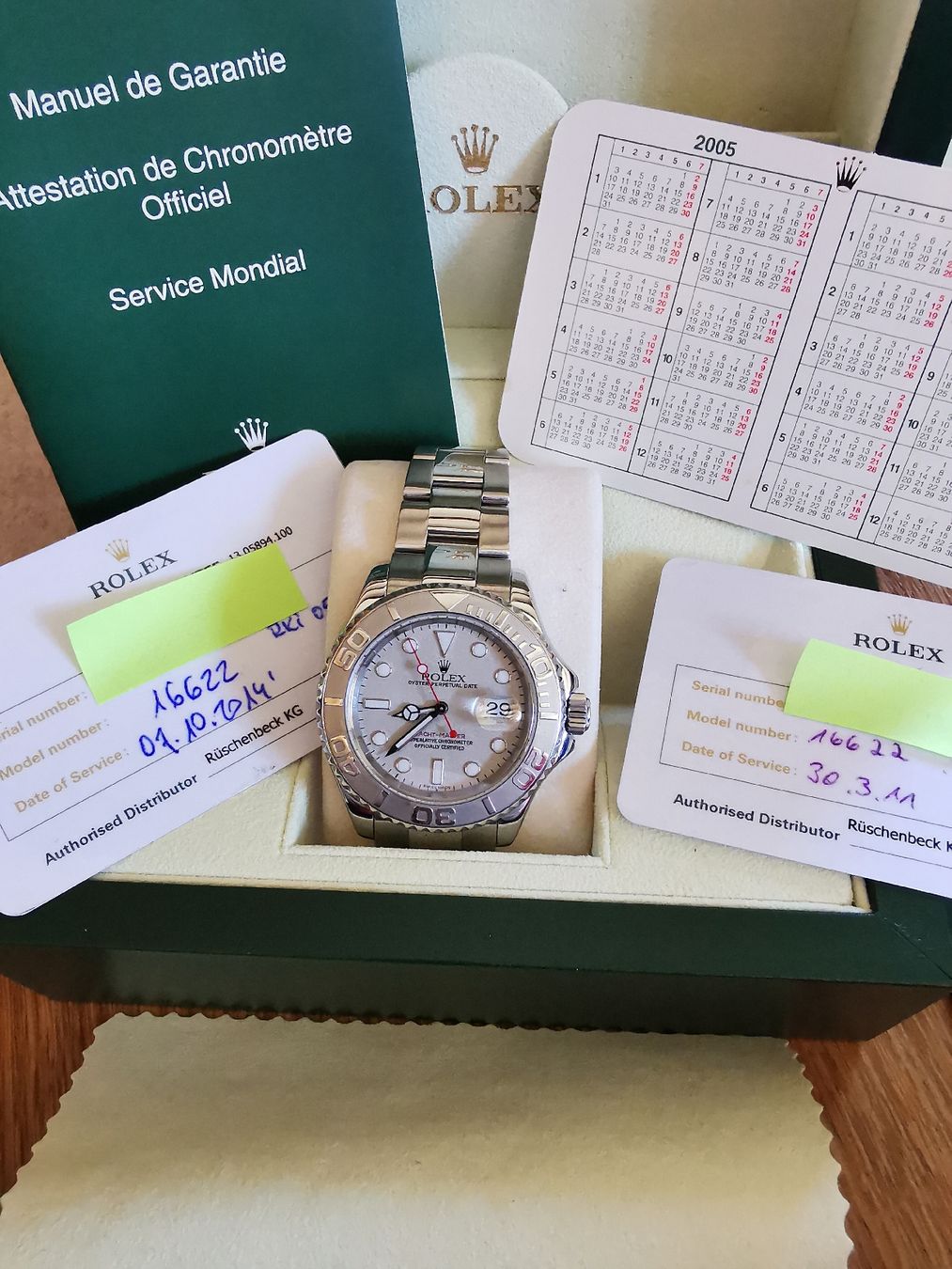 Rolex Orologi: Rolex Yachtmaster 40 réf 16622 de 2005  – Usato da TROISTORRENTS venduto da winwin63 4