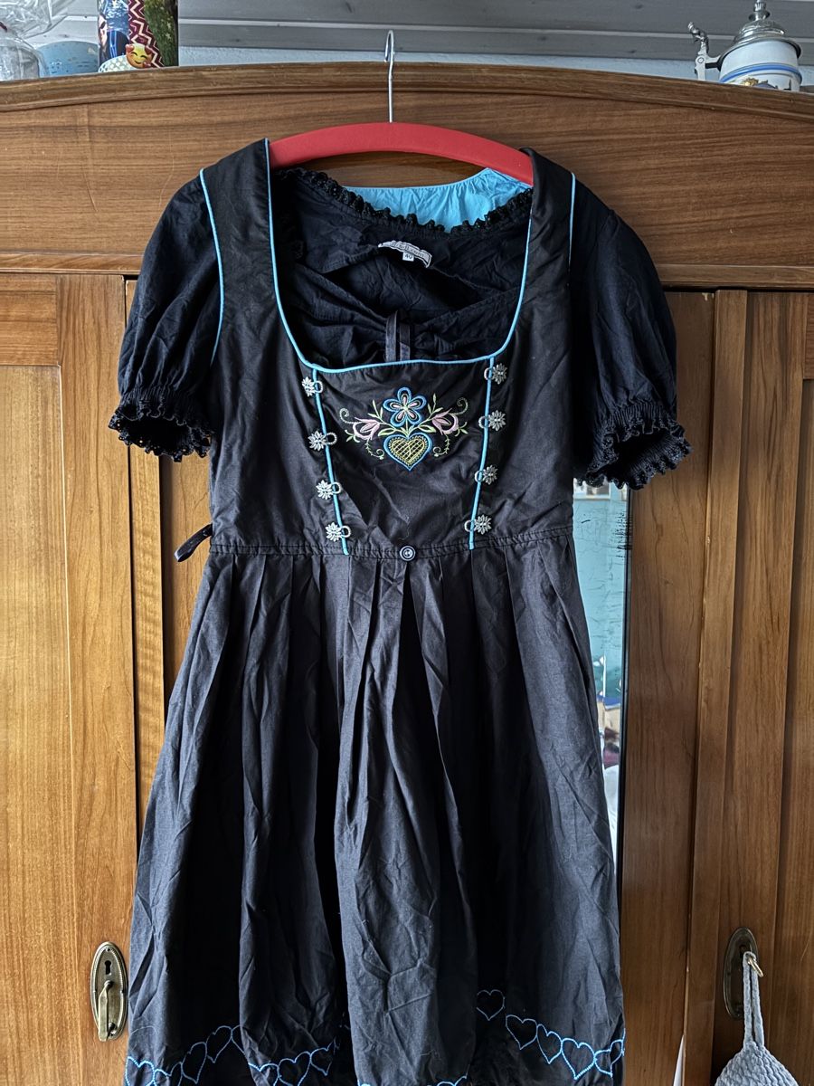 Vestiti: Dirndl schwarz blau Grösse 40 gebraucht – Usato da Boniswil venduto da den_5bcy 3