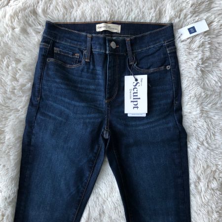 💗GAP💗1969 Premium True Skinny Jeans Dark Wash 26 Regular