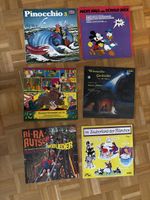 6x Schallplatten für Kinder und Sammler