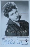 Paola Loew (1934-1999) Schauspieler - sign. Foto