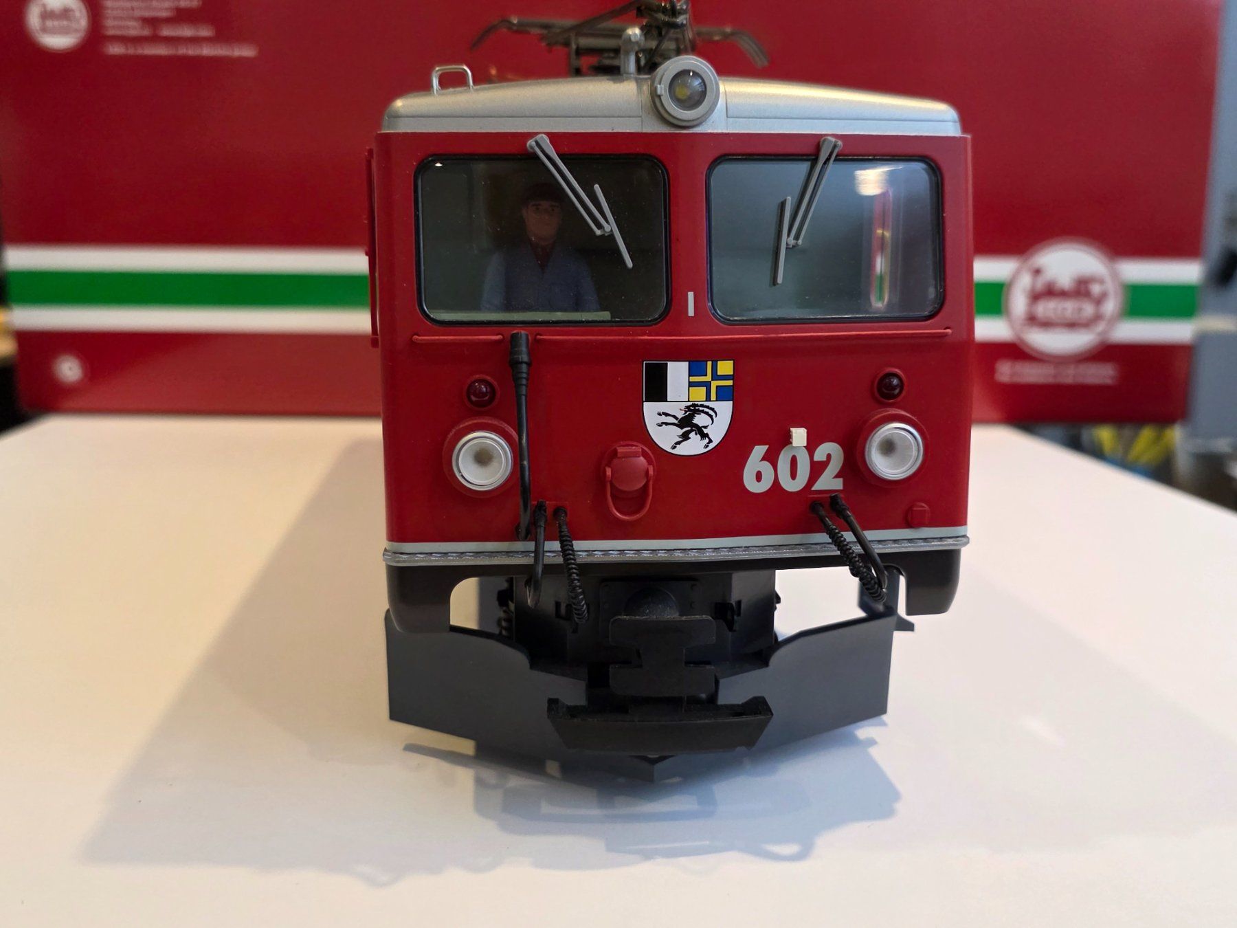 LGB Modellini di ferrovie: LGB 22042 RhB Ge 4/4 I – Nuovo e nell'imballaggio originale da Wallisellen venduto da SkipG45 2