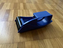 Robuster Paketklebebandabroller blau neuwertig