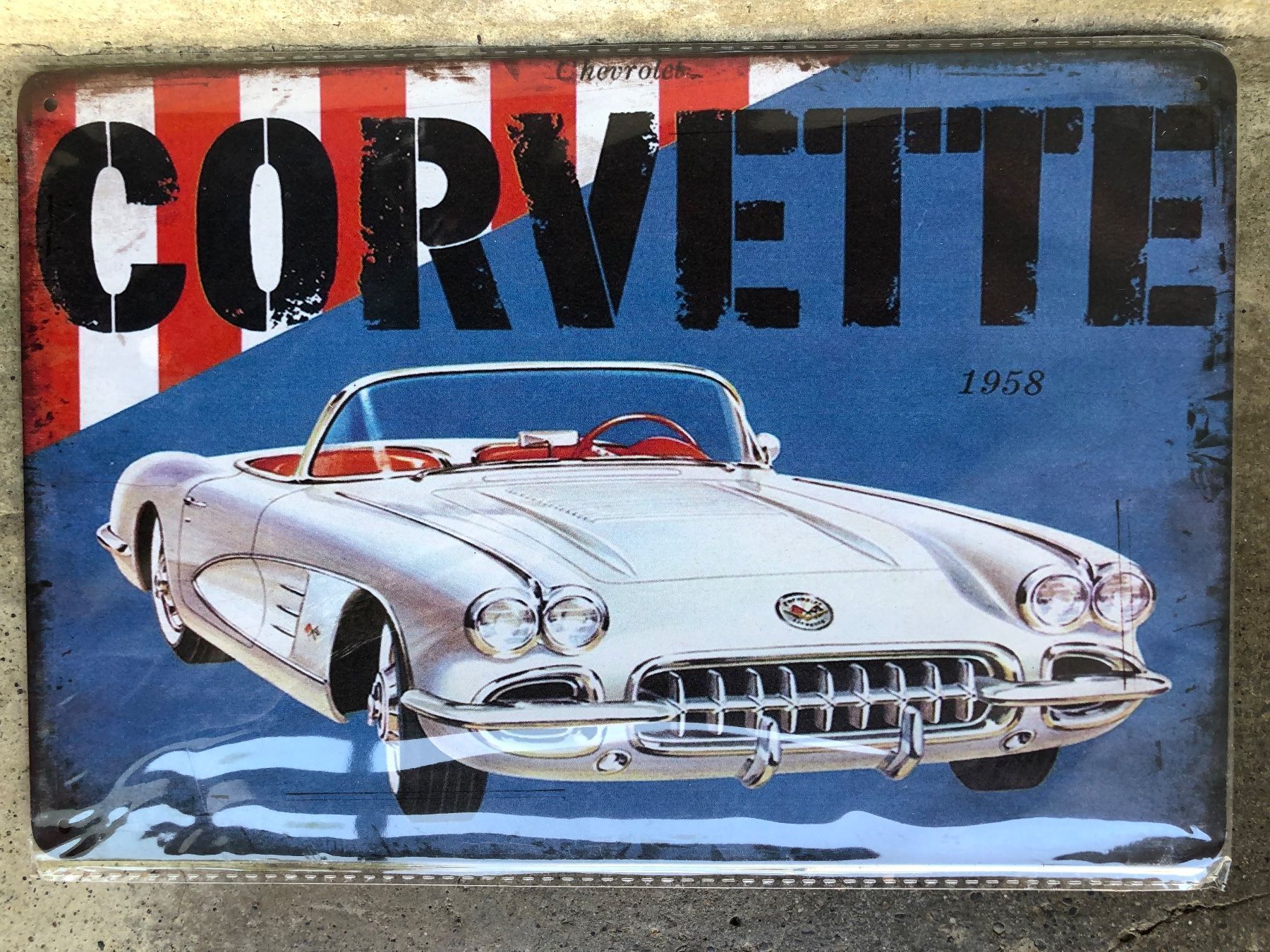 Insegne: Chevrolet gm corvette c1 classic – Nuovo (secondo la descrizione) da Reinach AG venduto da rares75